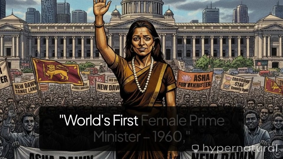 Trailblazer: The World's First Female Prime Minister - 1960