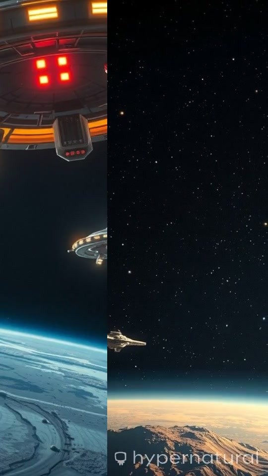 Star-Crossed in Space: A Cosmic Tale of Romeo and Juliet