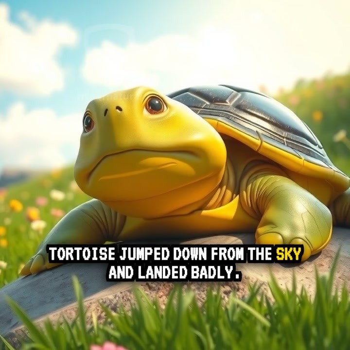 The Tortoise's Skyfall: A Cracked Journey