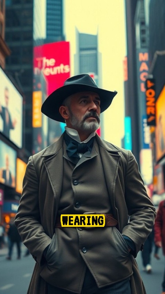 The Mysterious Time Traveler of Times Square