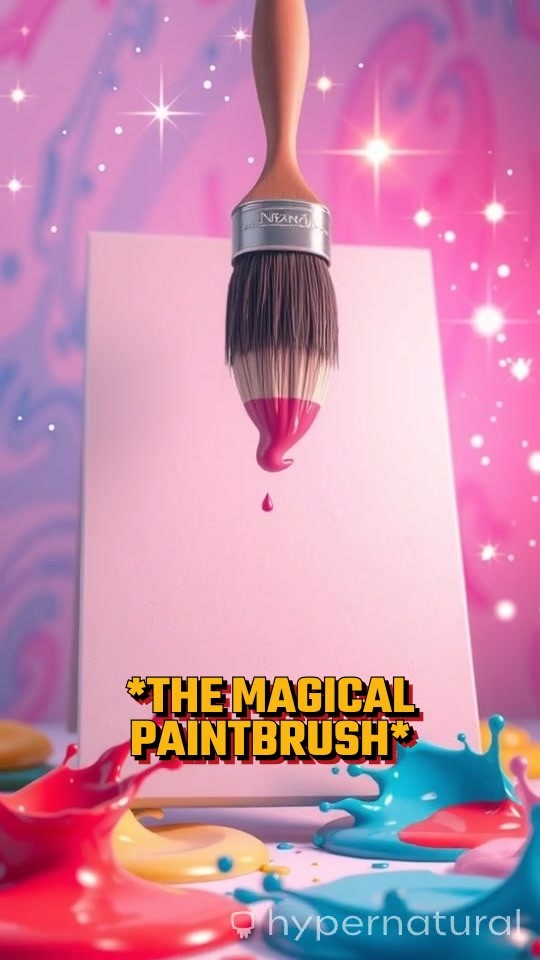 Lily and the Magical Paintbrush