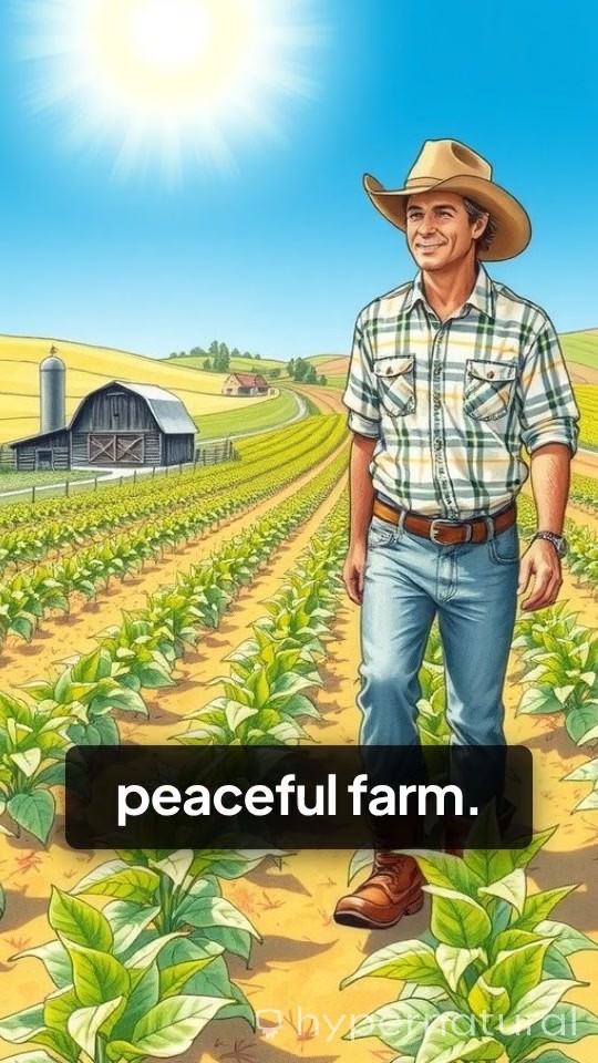 The Kind Farmer and His Furry Helpers