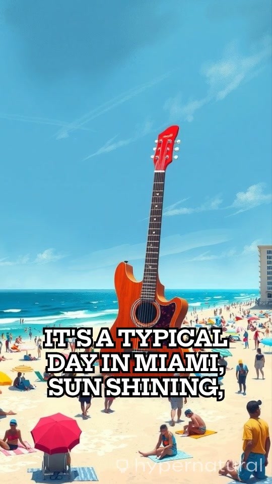 Fairy Guitarist in Miami: A Magical Sing-Along!