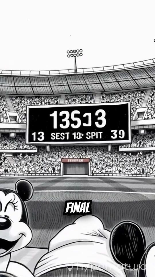 Mickey's Winning Goal in the Final Moments
