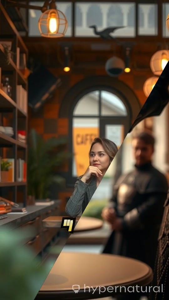 Unexpected Connections in a Quiet Cafe