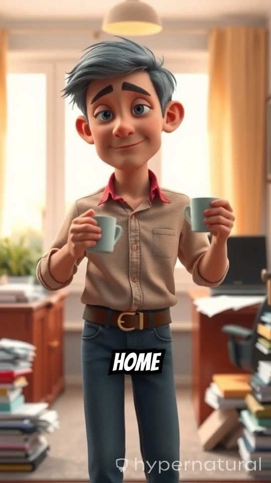 AI Home Office Hijinks: The Hilarious Perks of Working from Home!