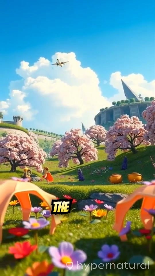 A Ghibli Couple in the Rain