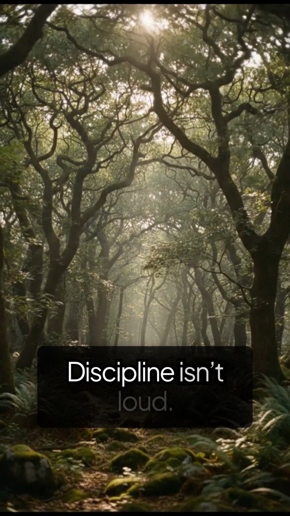 The Power of Quiet Discipline