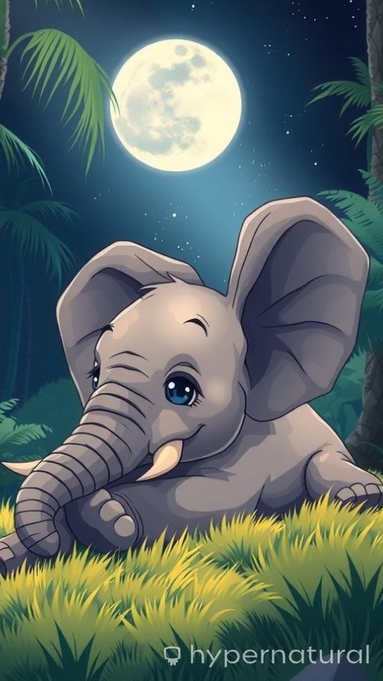 A Gentle Lullaby for the Baby Elephant