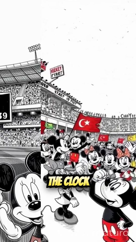 Mickey's Winning Goal in the Final Moments