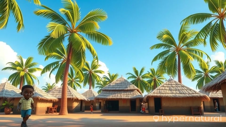 The Struggles of Tiya: A Child's Journey from Ghana's Villages to Family Conflicts