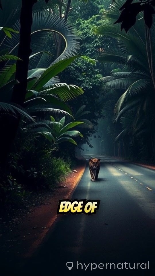 Supernatural Lion Enters Mall Surrounded by Bodyguards