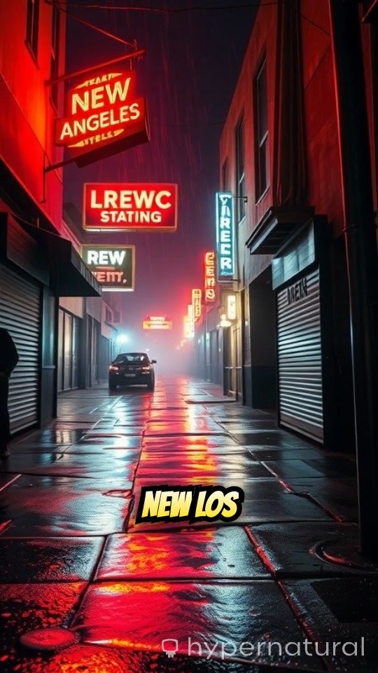 Neon Shadows: A Bladerunner Odyssey