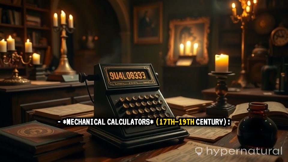 The Dawn of Computing: From Mechanical Calculators to the Analytical Engine (copy)