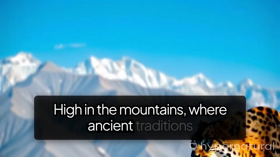 美丽山景中的传统美食烹饪