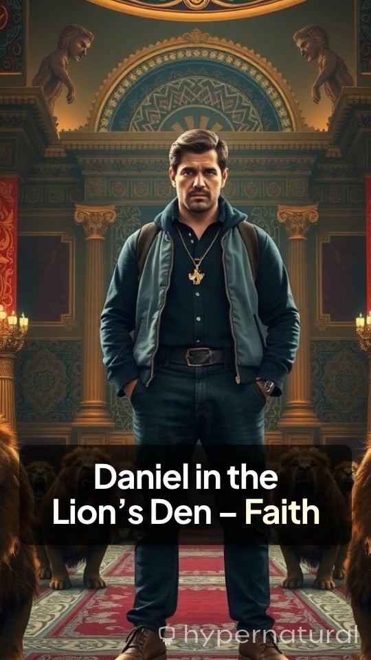 Daniel's Faith in the Lions' Den