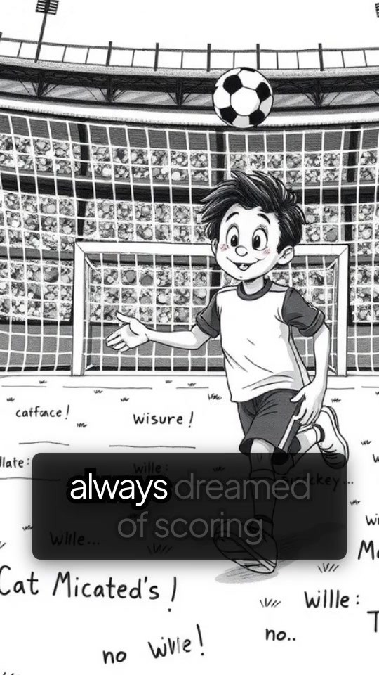 Mickey Scores a Gigantic Goal!