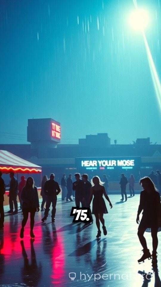 Love on Roller Skates: A 1970s Romance