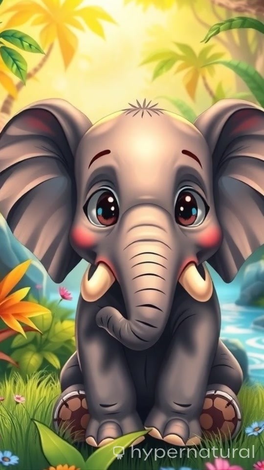 The Elephant's Balloon Adventure