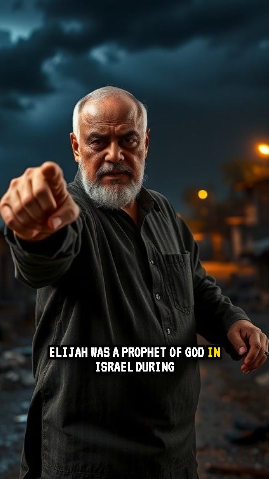 Elijah: Prophet of Drought and Deliverance