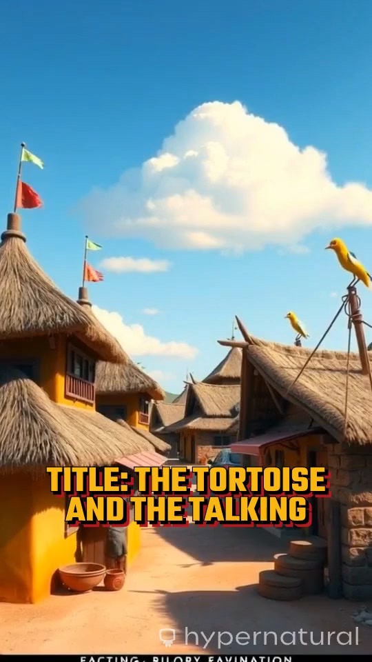 The Greedy Tortoise's Fall 🌧️🐢