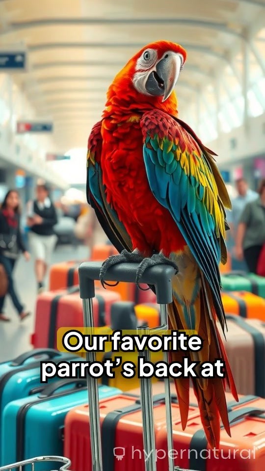 Parrot's Packing Adventure