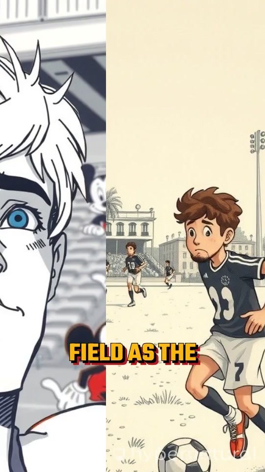 Mickey's Winning Goal in the Final Moments