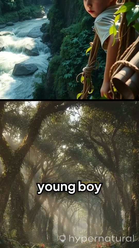 A Kid and a Lion in the Jungle Joke