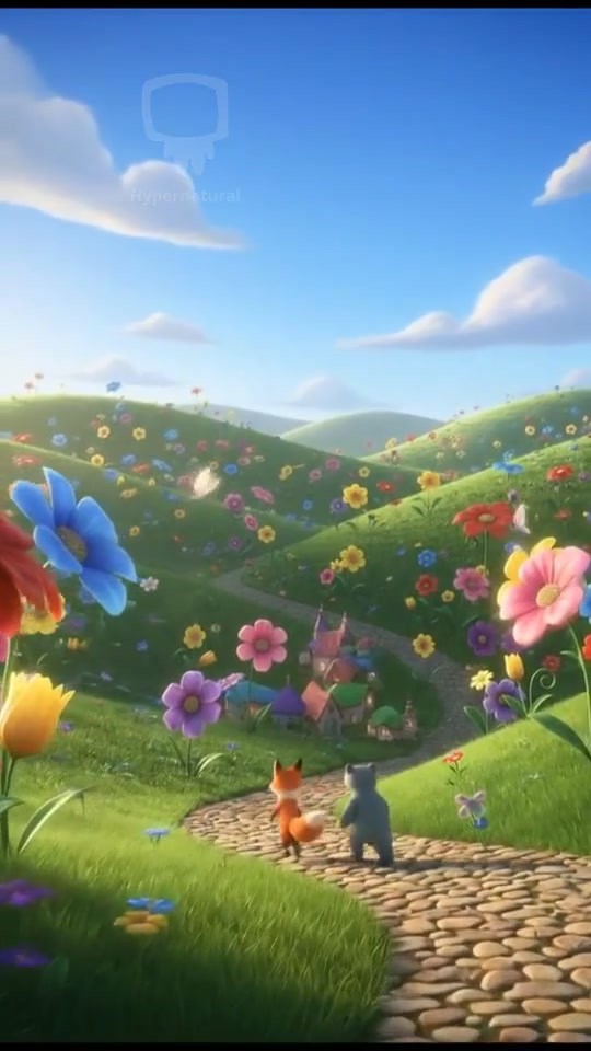 A Day in the Flower Field