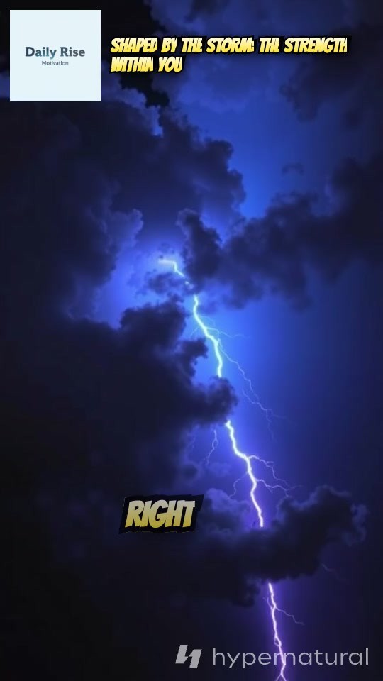 Shaped by the Storm: The Strength Within You