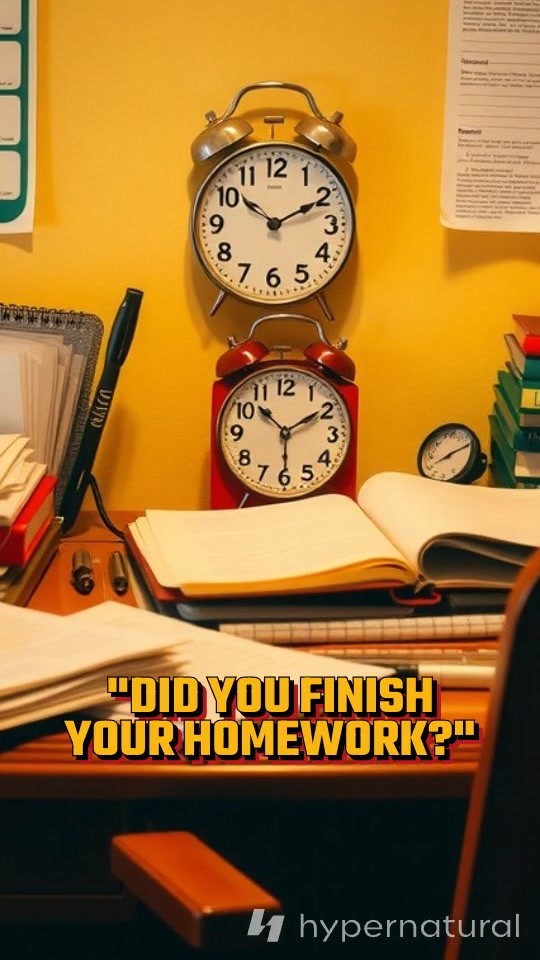 The Homework Showdown: Ninja vs. Mom!