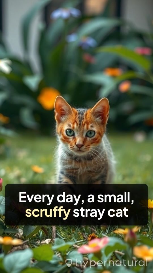 Unexpected Friends: The Stray Cat and the Old Lady