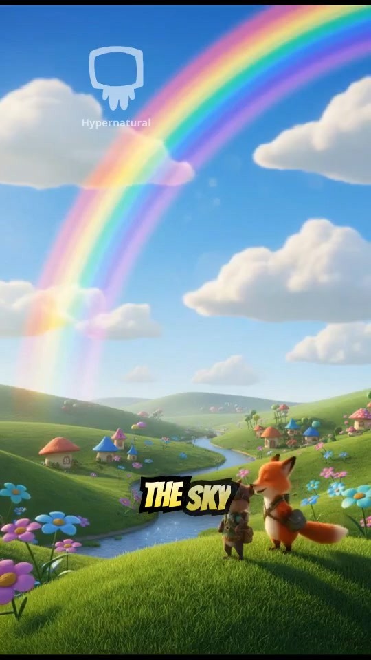 Dance with Colors: A Rainbow Journey!