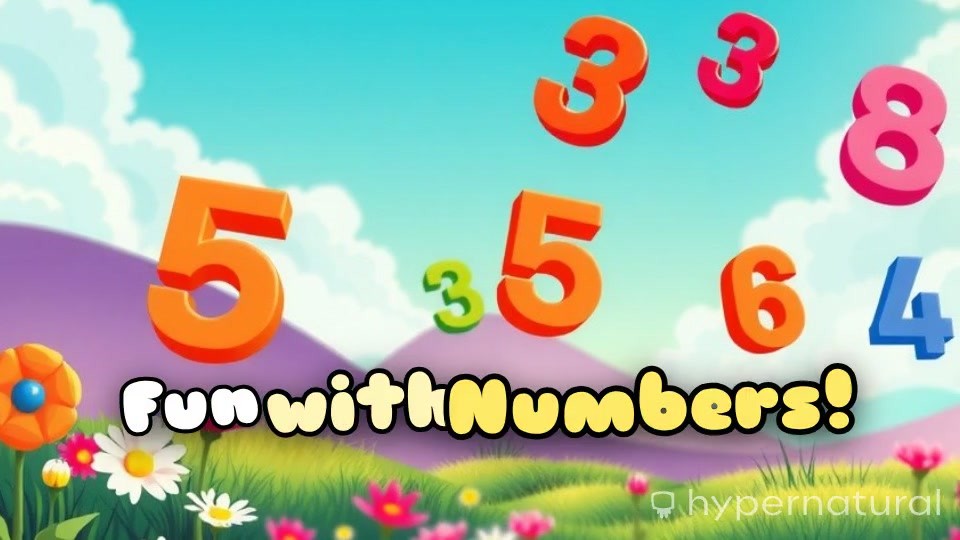 Counting Fun with Numbers 6 to 9!