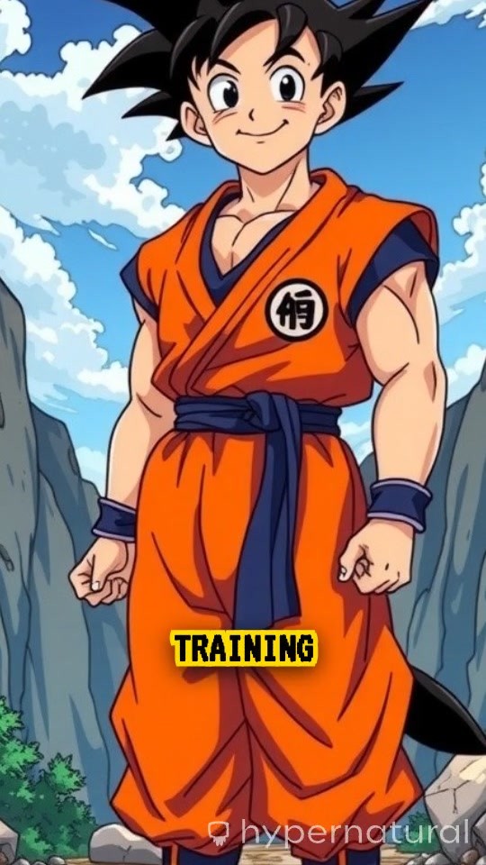 Goku's Unexpected Encounter on the Mountainside
