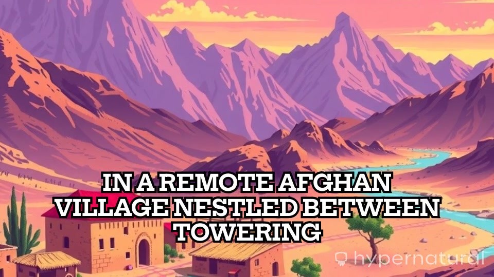 Colors of Tradition: Life in a Remote Afghan Village