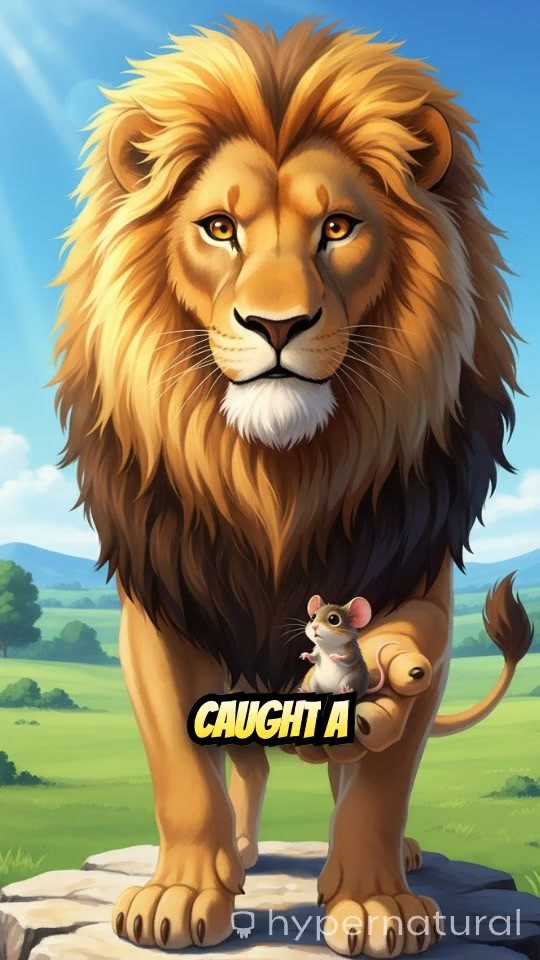 The Lion and the Tiny Mouse