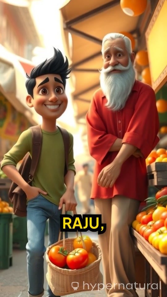 Raju and the Magic Samosa Adventure