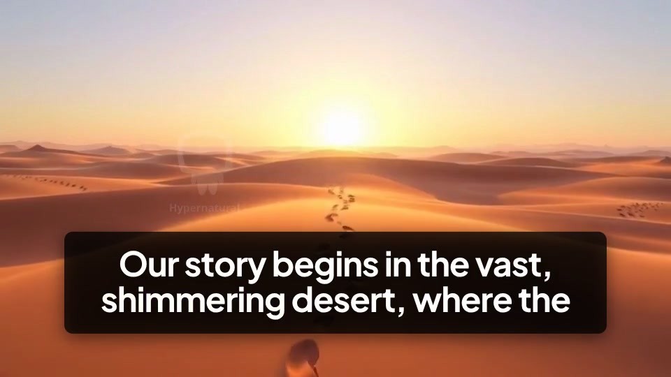 Brave Bilal's Desert Adventure: Lost and Found!