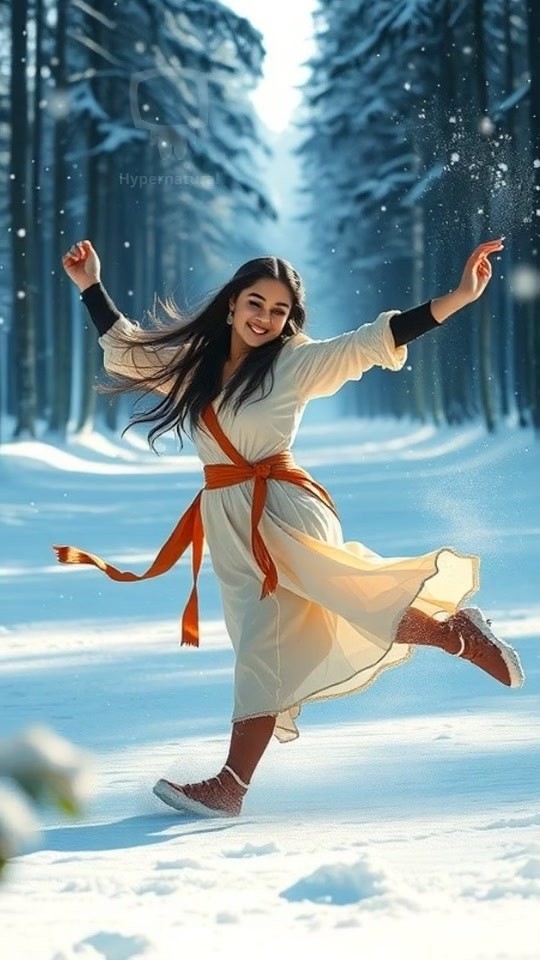 Nani and the Cozy Snow House Adventure