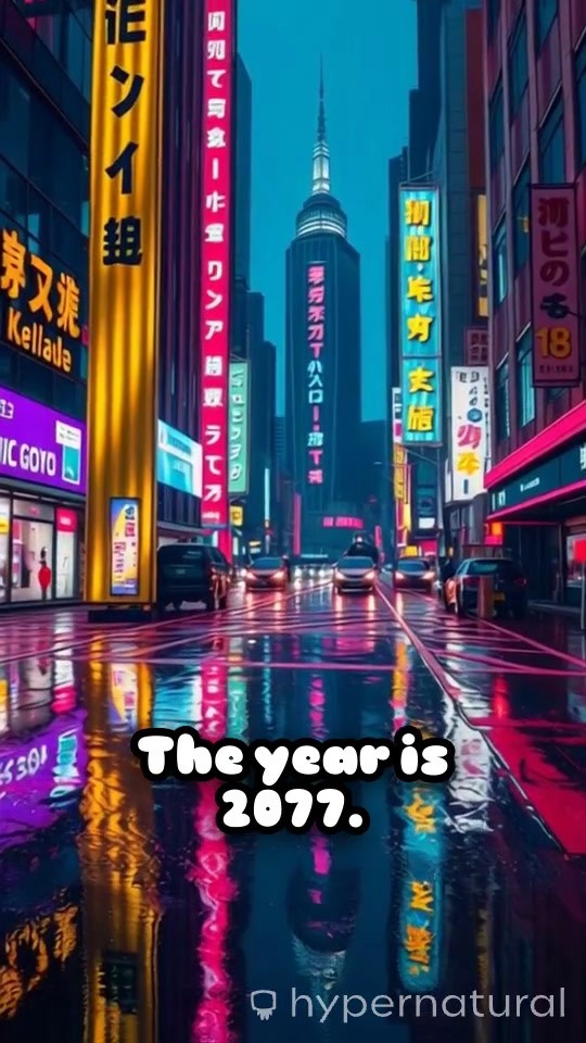 Neon Shadows: A Bladerunner Tale