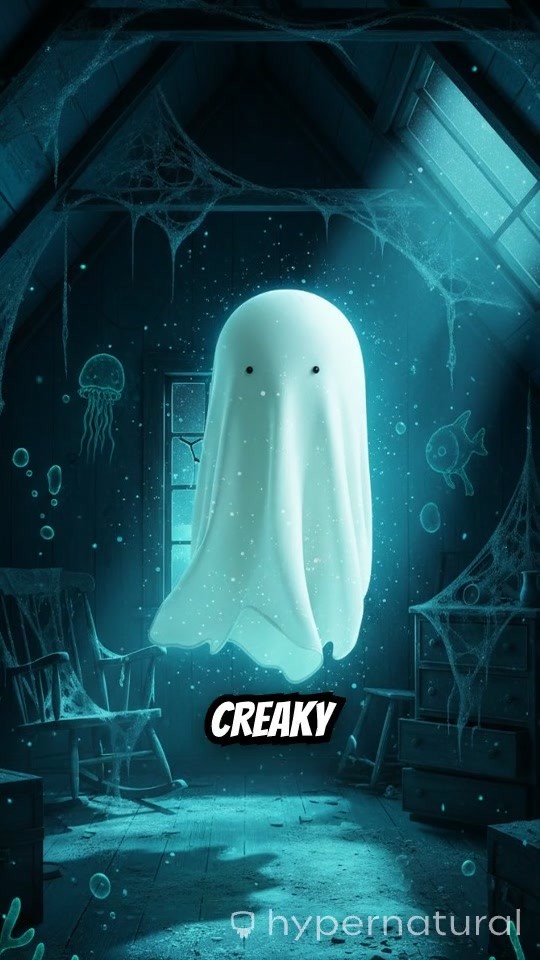 The Floating Tale of Boo: A Whimsical Ghost Story