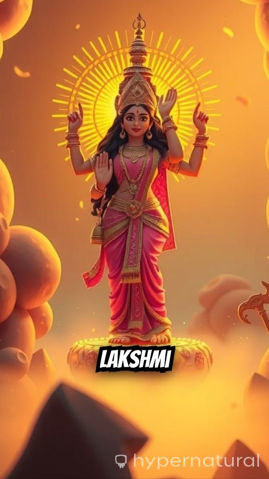The Divine Withdrawal: A Tale of Lakshmi and Prosperity