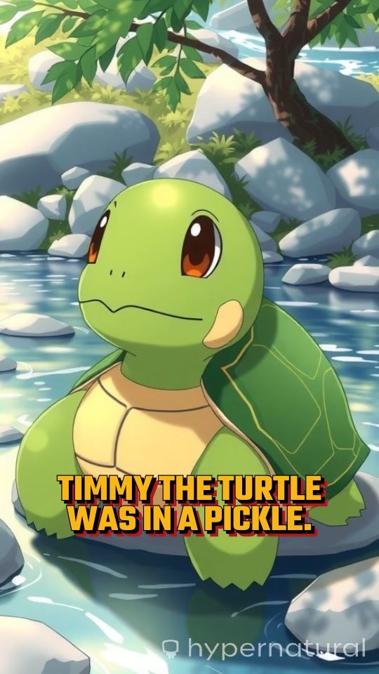 Worried Turtle's River Adventure