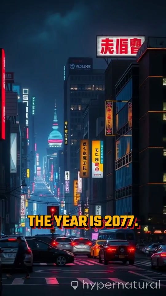 Neon Shadows: A Bladerunner Noir