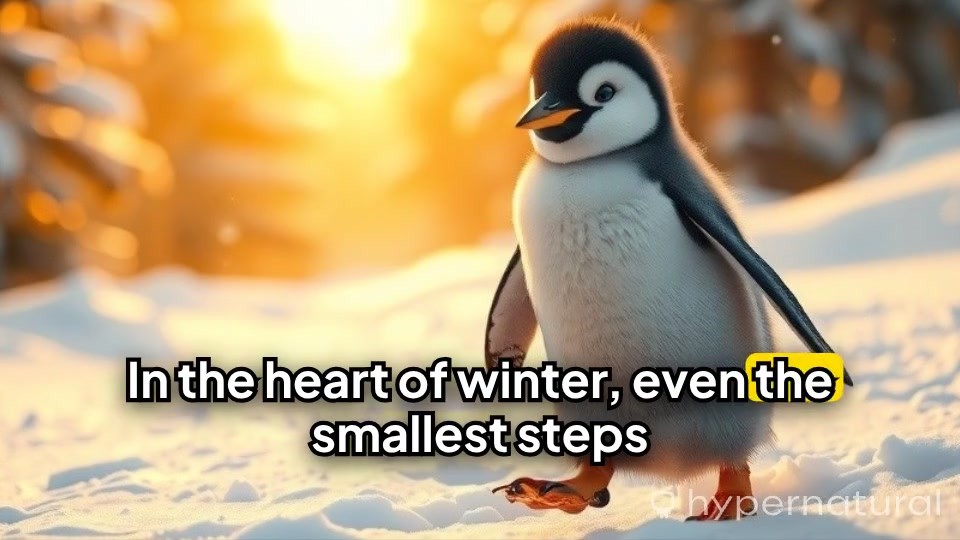 Joy in the Heart of Winter: A Baby Penguin's Adventure