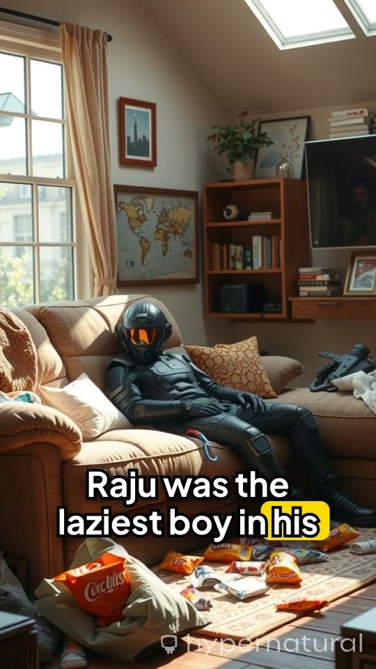 Raju: From Lazy Boy to Local Hero!