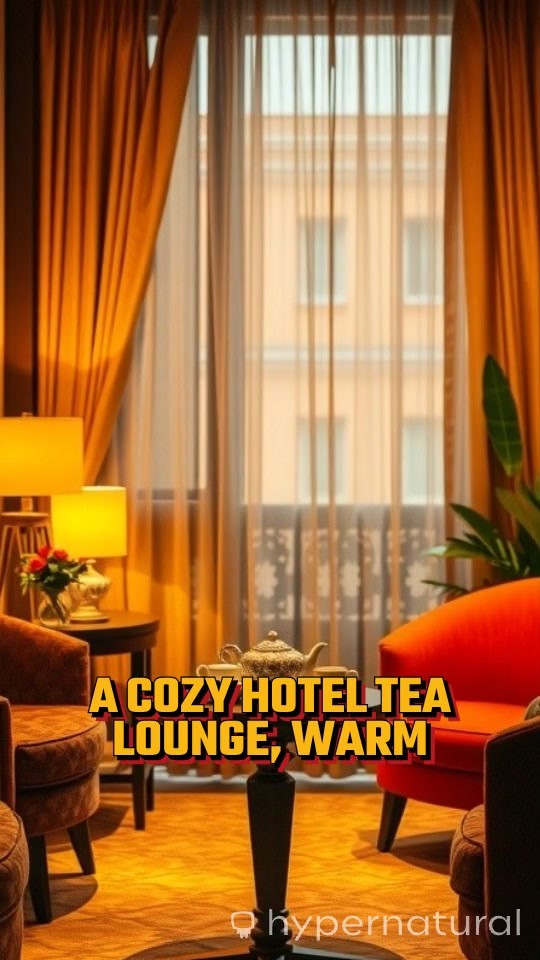 Whispers of a Cozy Tale: A Heartwarming Tea Lounge Encounter