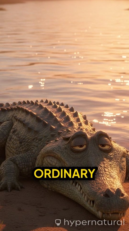 The Magical Crocodile's Journey