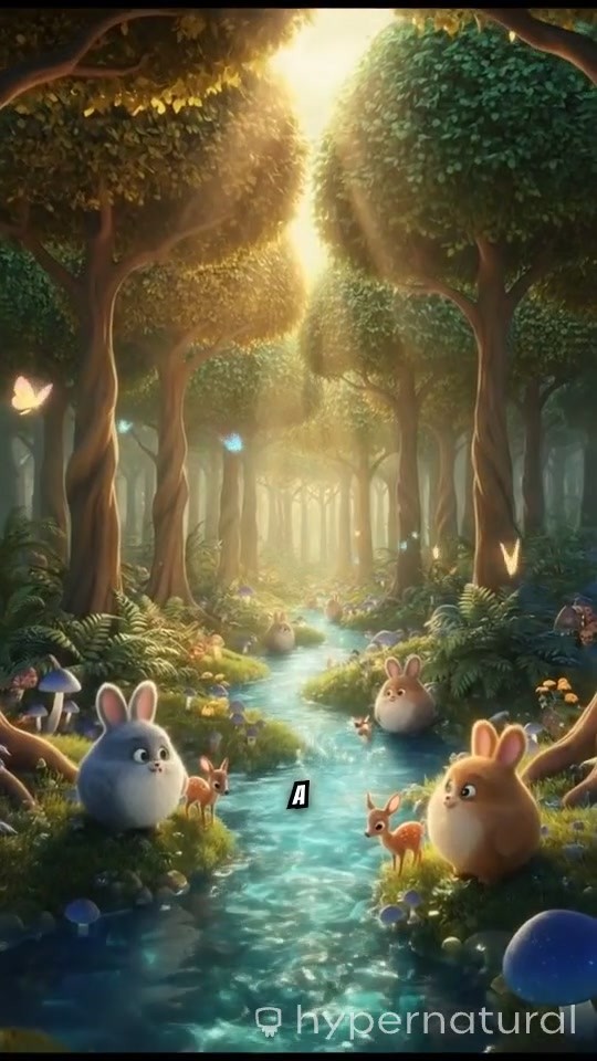 The Lion and the Clever Rabbit